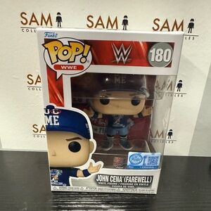 Funko Pop! WWE : John Cena (Farewell) #180 (Exclusive) + Protector